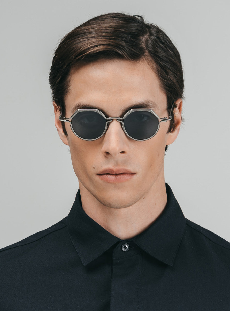 Tavat - Axis. Frame color - Bordeaux. Lens color - Sky Blue