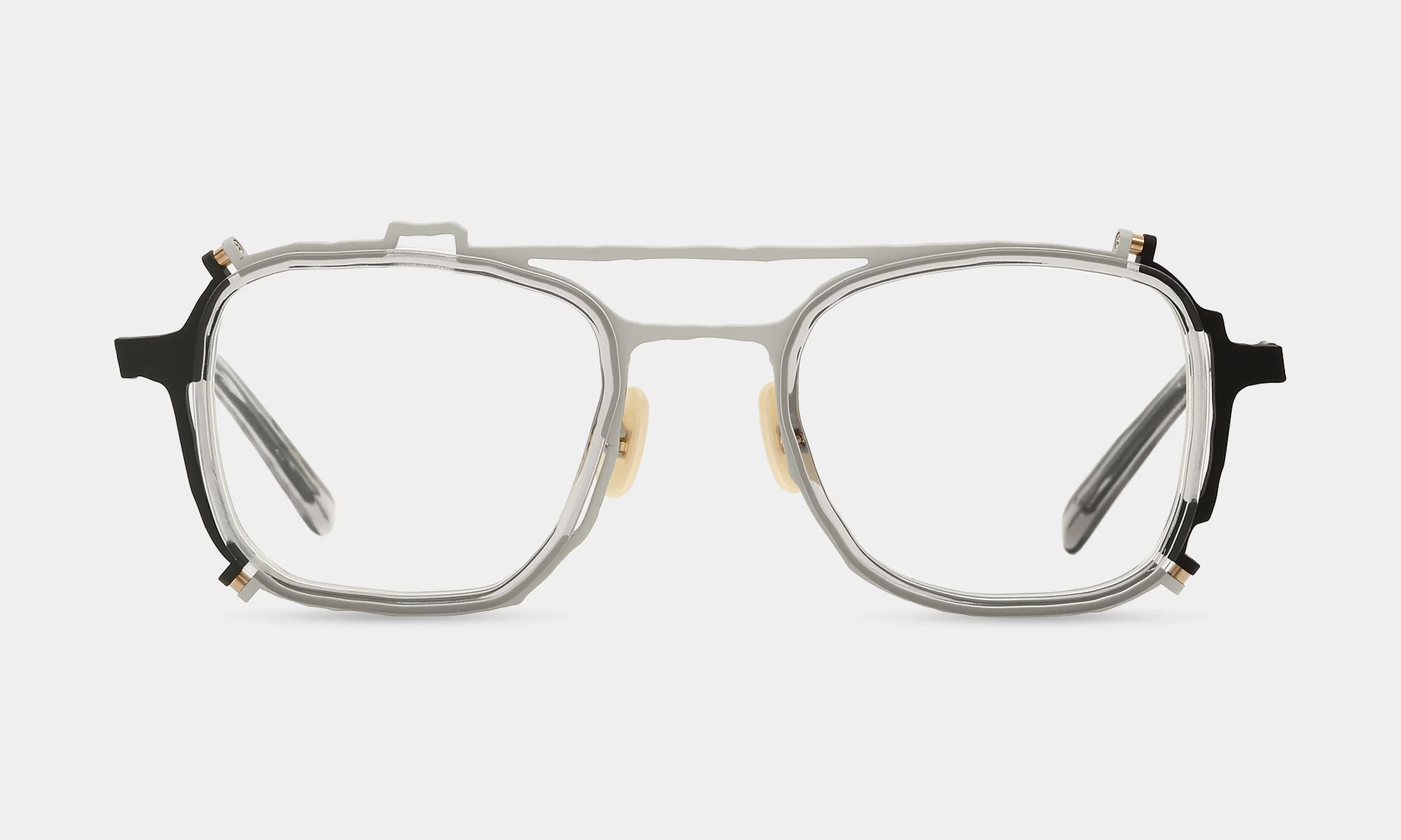 MASAHIRO
MARUYAMA - MM-0081, Color: No.2 Clear gray / Dark gray - Gray - Black